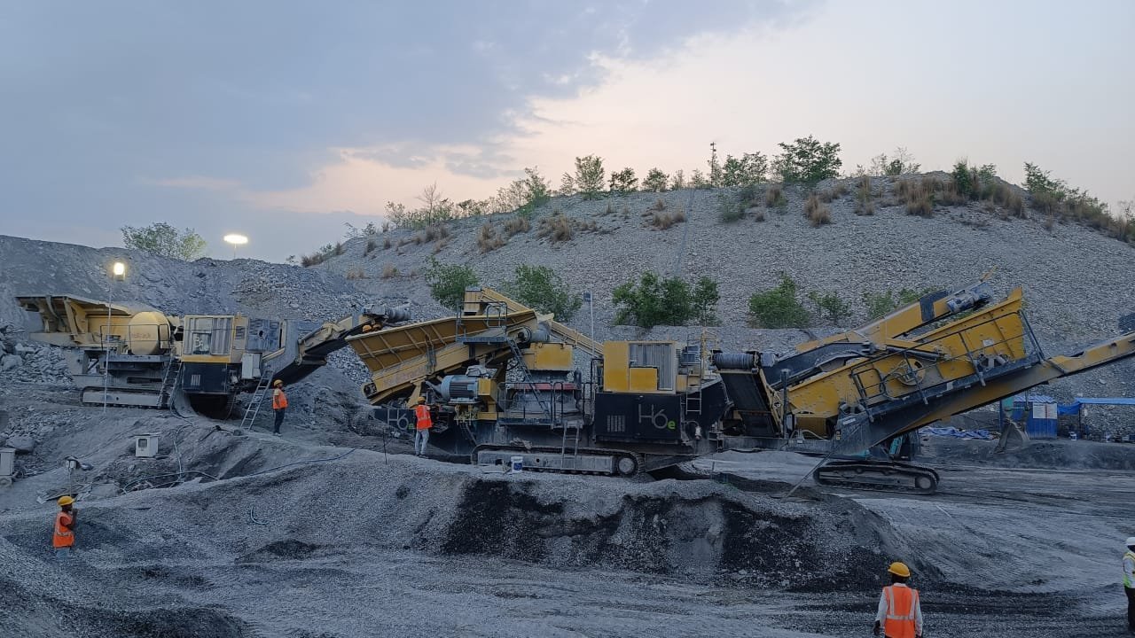 Aerial view of ISHVA operations